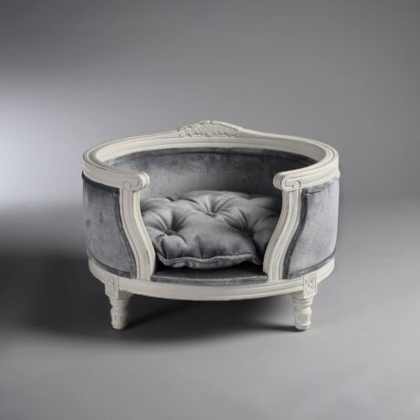 GEORGE Silver Grey Dog Bed