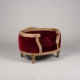 GEORGE Ruby Red Dog Bed