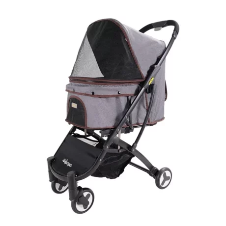 Speedy Fold Pet Buggy -Grey Jeans
