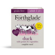67e4bd1957ede83c69995fd4060418fa2caa80eb 231x231 - Forthglade Complete Natural Wet Dog Food - Grain Free Duck with vegetables (18 x 395g)