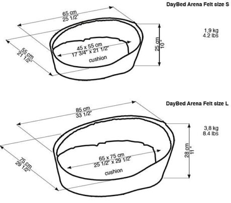 ARENA Luxury Cat Bed (Felt)