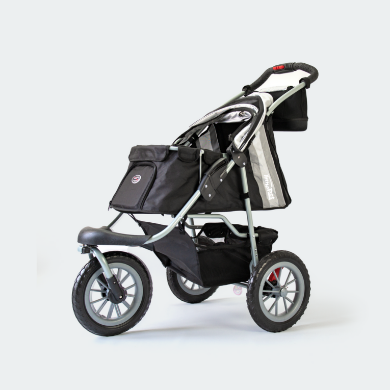 Innopet Comfort EFA ECO Dog Stroller v2.0 Silver & Black