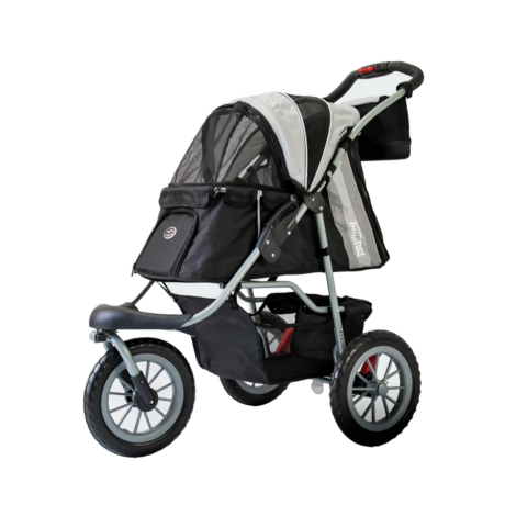 Innopet Comfort EFA ECO Dog Stroller v2.0 Silver & Black