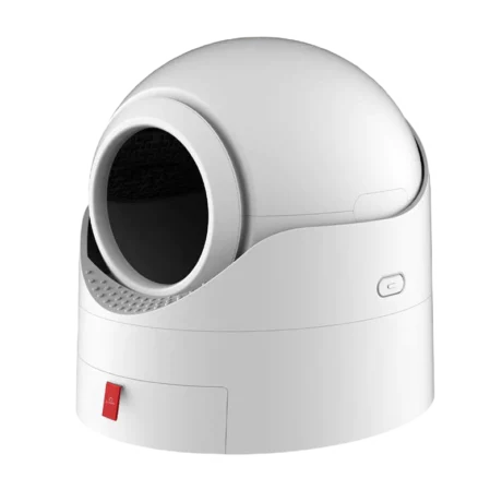 Semi-Automatic Litter Box With Odor Filter