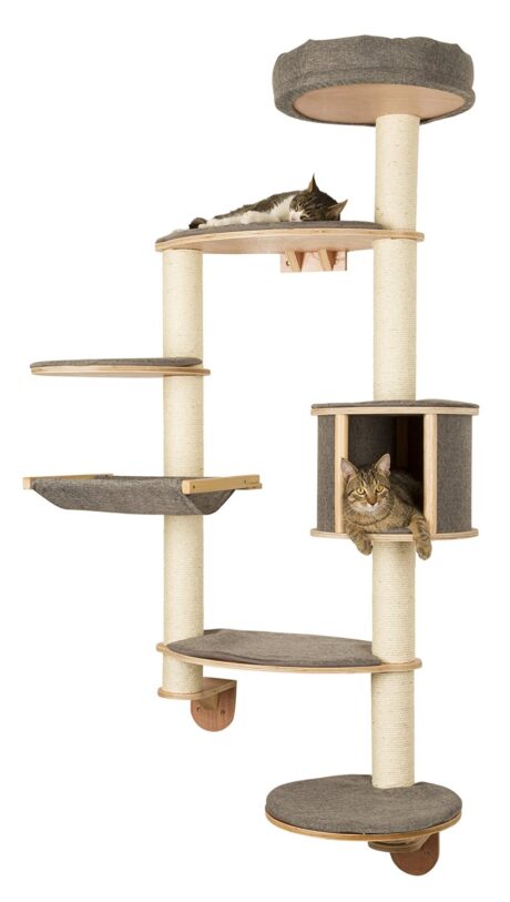 WALL-MOUNTED CAT TREE DOLOMIT XL TOFANA