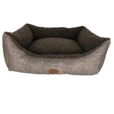 Snug & Cosy Steel Brown Rectangle Dog Bed 63cm