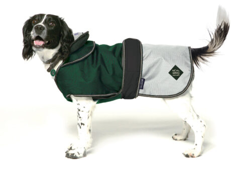 Battersea 2-in-1 Not All Heroes Wear Capes Dog Coat Green 70cm