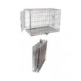 bench wire cage 2 door galvanized nr5 121x76x89cm 115x115 - Cart