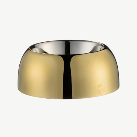 CAPRI Gold Dog Bowl