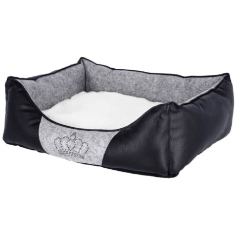 Kerbl Dog Bed Chiara 42×32 cm Grey and Black