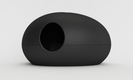 POOPOOPEEDO cat litter box (Black)