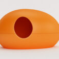 POOPOOPEEDO cat litter box (Orange)