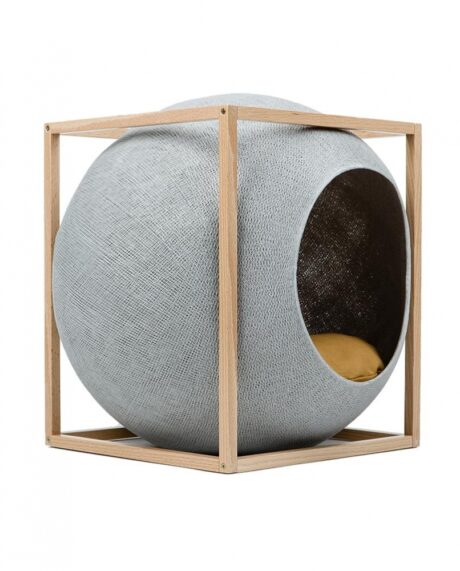 The Cube (Light Grey / Wood Edition)