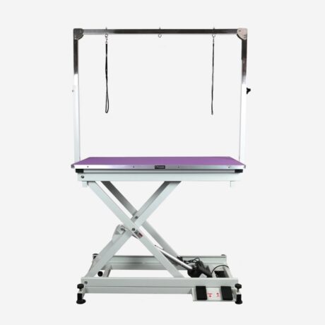 Metro II Extreme Large Electric Table – White Frame