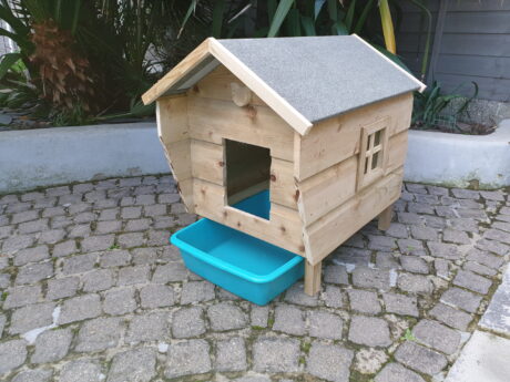Cat Litter Lodge (Natural)