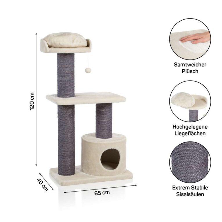 The Bengal Tower 120cm (beige)