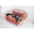 VOGUE Design dog bed – Collection OXFORD (Rose)