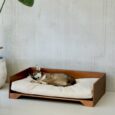 STUDIO ANIMAUX Dog bed with pillow