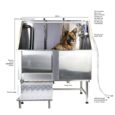 Easy Step Static Stainless Steel Bath