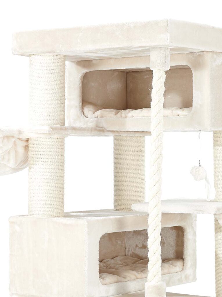 PetRebels – Cat Tree Turnpike 200 (Cream)