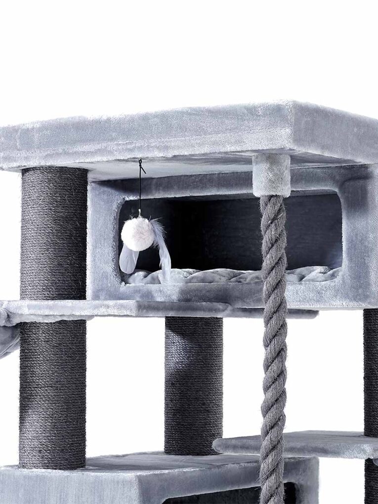 PetRebels – Cat Tree Turnpike 200 (Grey)