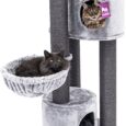 The CHARLOTTE CAT TREE Grey- 180 CM – XL