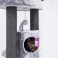 The CHARLOTTE CAT TREE Grey- 180 CM – XL