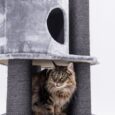 The CHARLOTTE CAT TREE Grey- 180 CM – XL