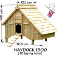 HAYDOCK 1300 CHICKEN COOP