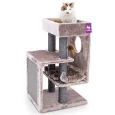 THE HERACLES 94CM CAT TREE (CAPPUCCINO)