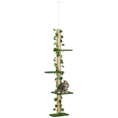 8p498a188e6e911c1.jpg 460x460 - Elmira Floor-to-Ceiling Cat Tree