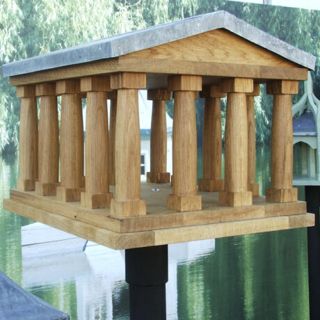 The Greek Temple Bird Table