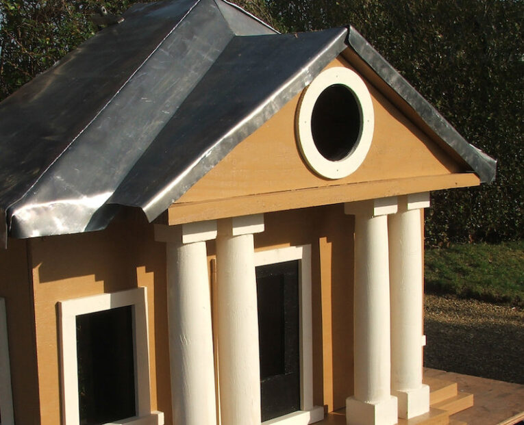 The Neo Classical Bird House (Hens, Doves, Tits)