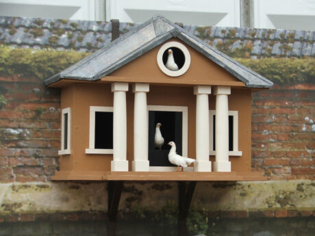 The Neo Classical Bird House (Hens, Doves, Tits)