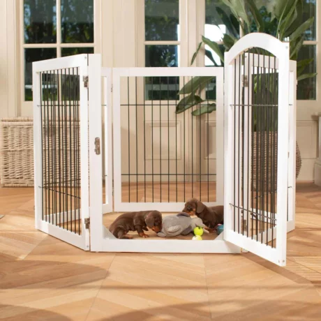 Wooden Puppy Play Pen
