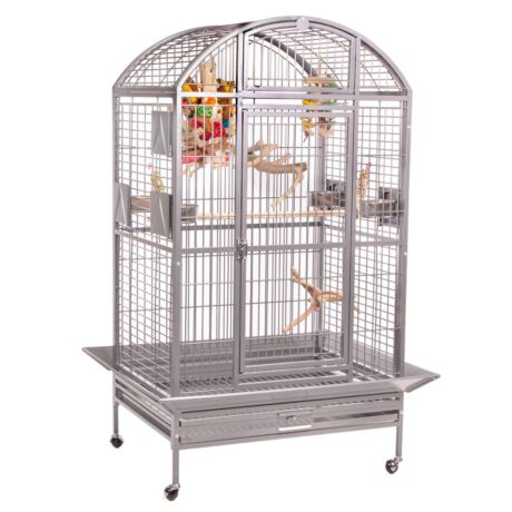 Parrot Cage Hacienda Dome - Platinum