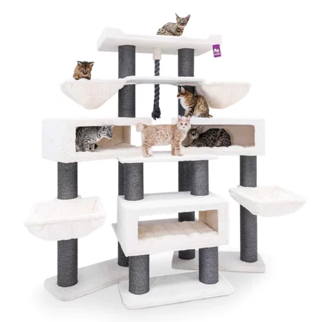 Montes 200cm XXL Cat Tree (Cream)