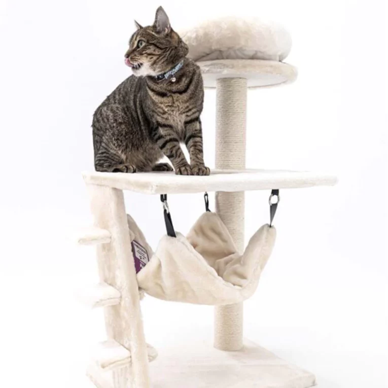 The Anya 89cm Cat Tree (Cream)