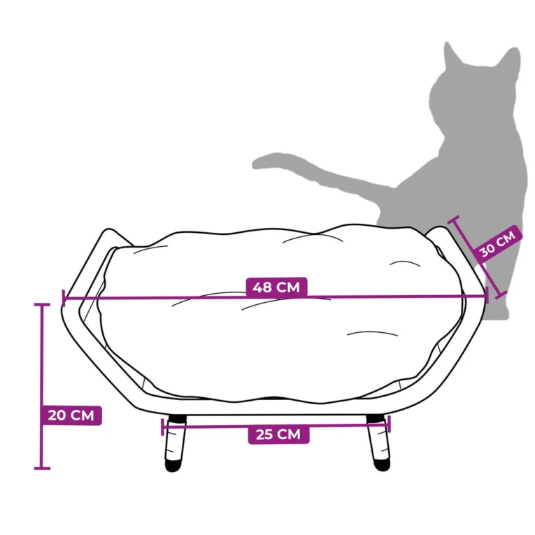 The Malda Cat Bed (Grey)