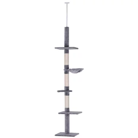 The Tower Grand Cat Tree (Grey)