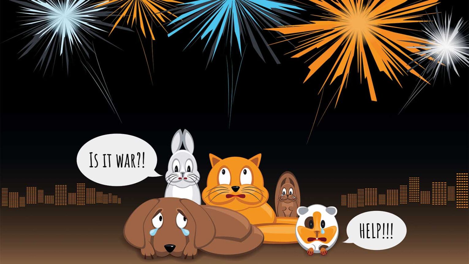 Prevent Pets From Fireworks