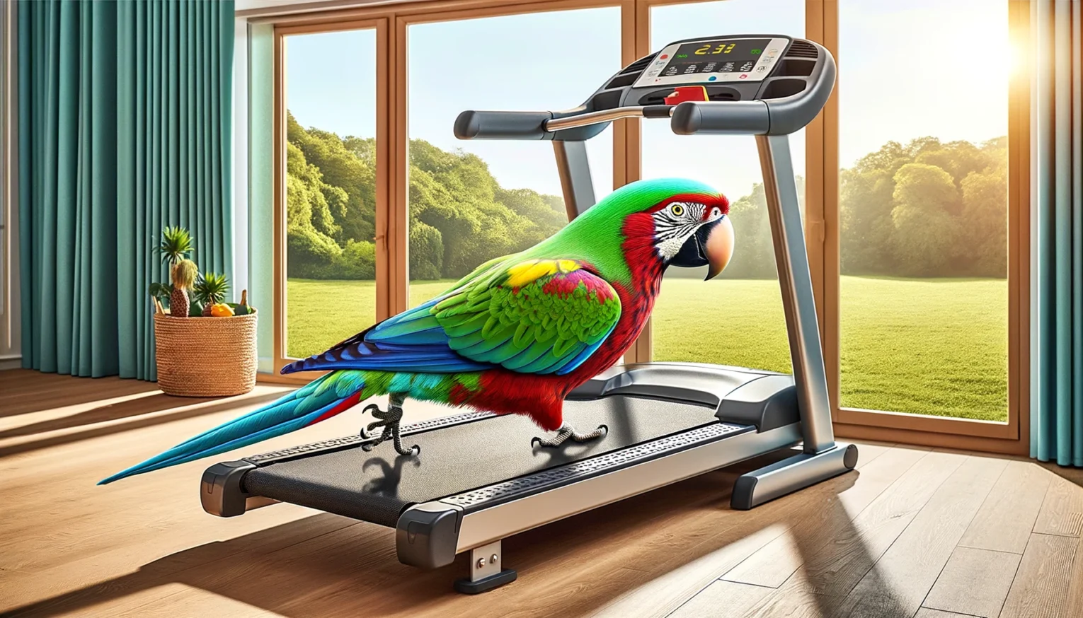 Keeping Your Parrot Fit and Healthy