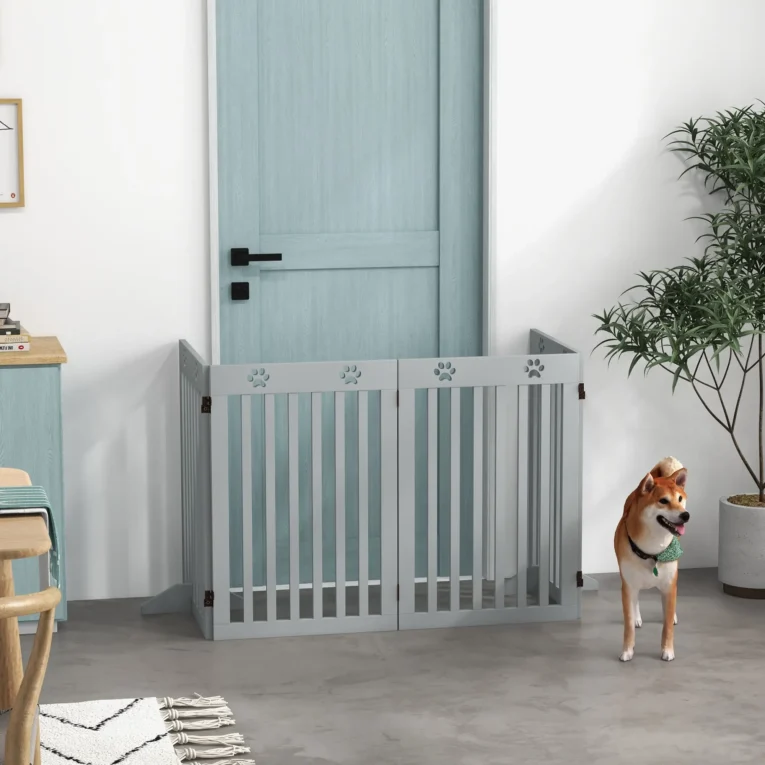 Pet Gate 204L x 30W x 75Hcm – Grey Pet Gate 204L x 30W x 75Hcm – Grey