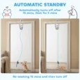 Rechargeable Hanging Mouse Cat Toy Set – White and Blue