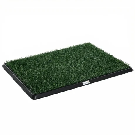 Dog Toilet Training Tray with Two Grass Mats – 76cm