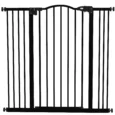 Pressure Fit Dog Gate Auto Close 74-100cm – Black