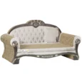 Cardboard Cat Scratching Sofa with Catnip – Brown, 56cm