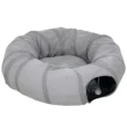 Convertible Cat Tunnel with Central Bed – Grey