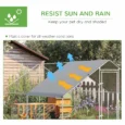 Chicken Run with Activity Shelf – 3 × 4m