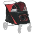 Clear Pet Stroller Rain Cover with Rear Access – Selected Models